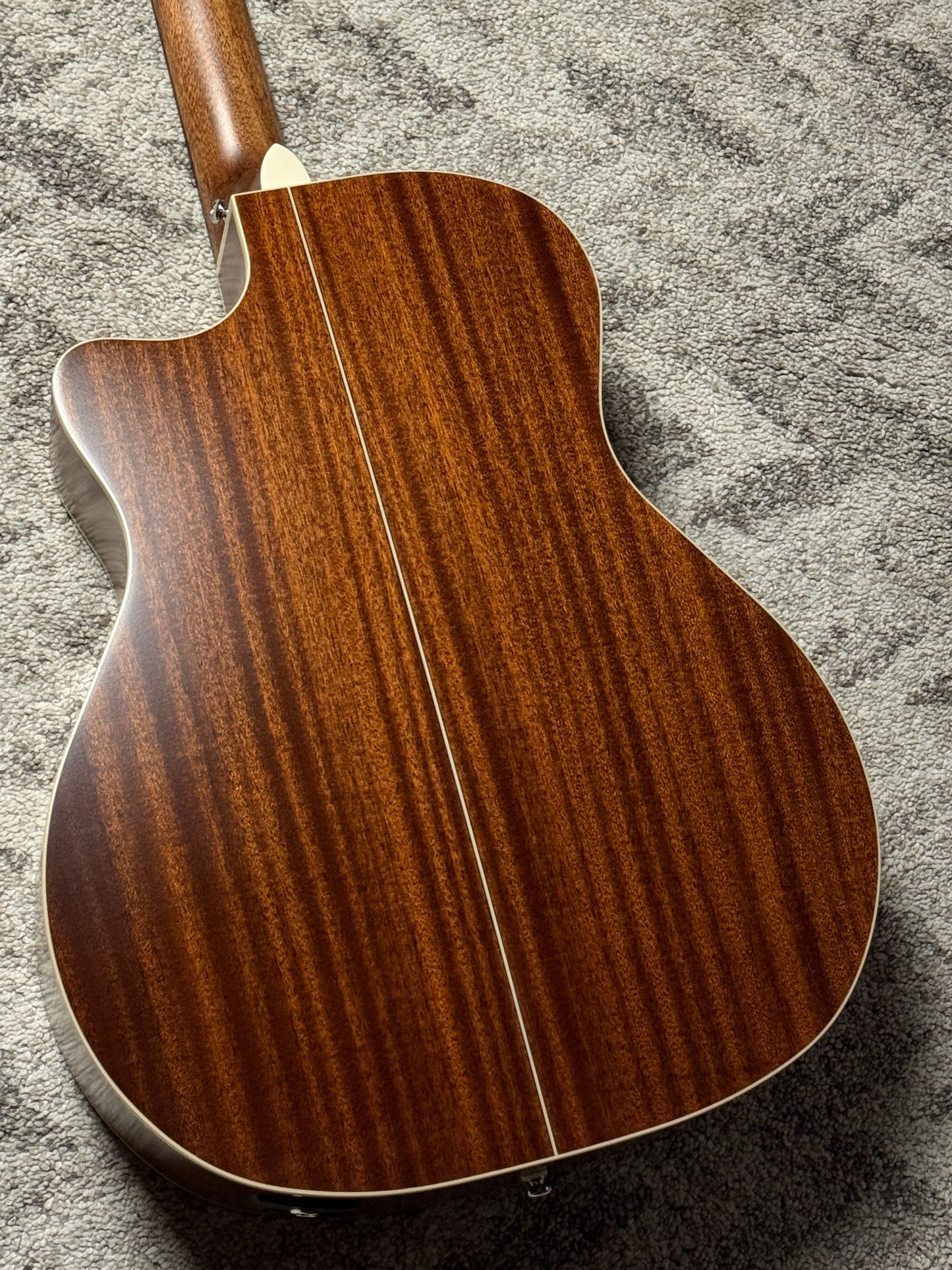 Cort Essence ES-GA4-BTSG Acoustic Guitar, Black Top Semi Gloss