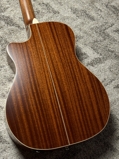 Cort Essence ES-GA4-BTSG Acoustic Guitar, Black Top Semi Gloss