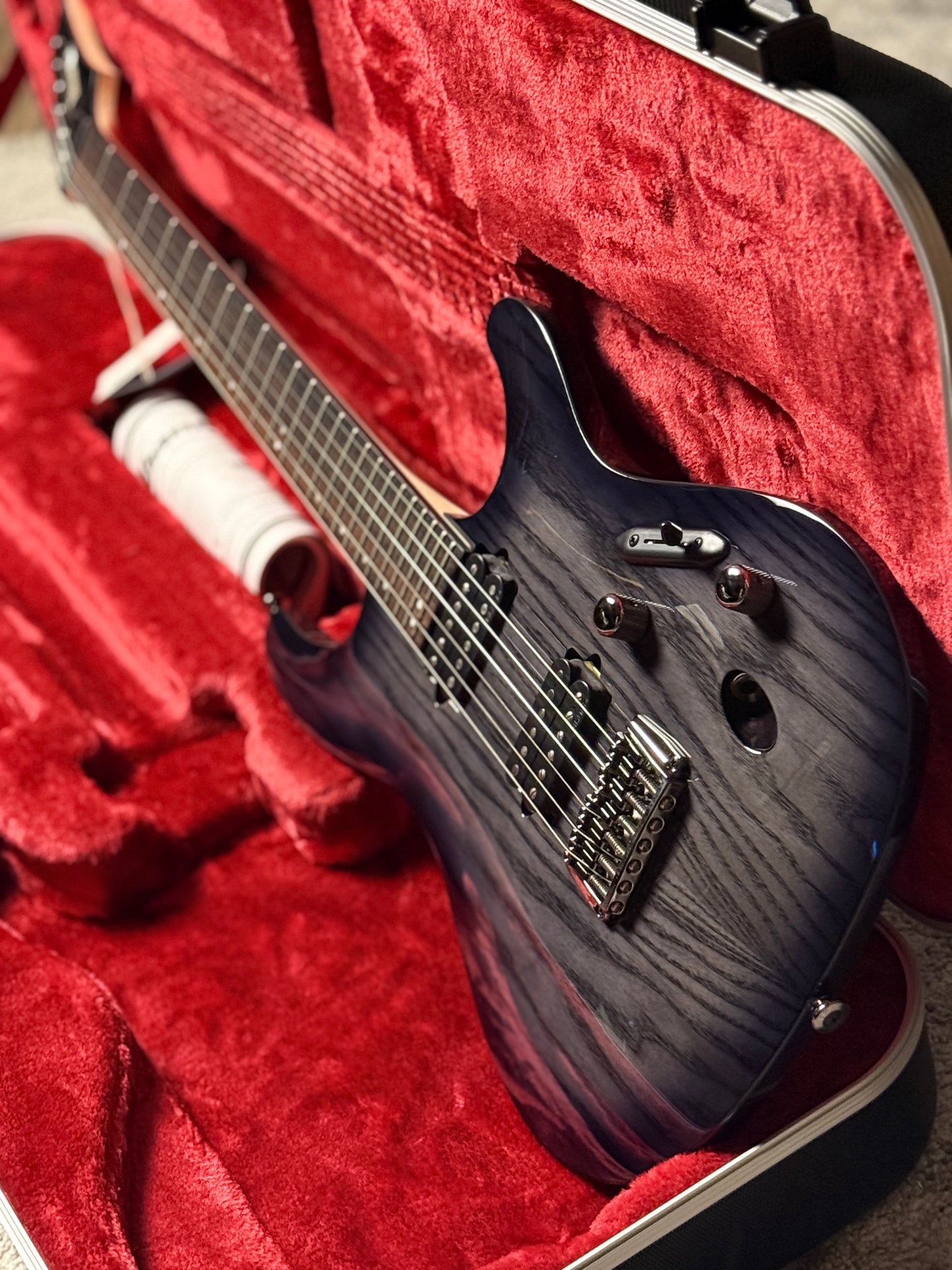 Ibanez S6621AH-TGB w/Case in Transparent Gray Burst F2534343