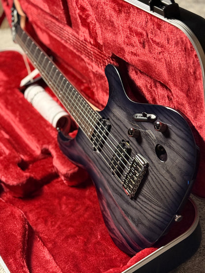 Ibanez S6621AH-TGB w/Case in Transparent Gray Burst F2534343