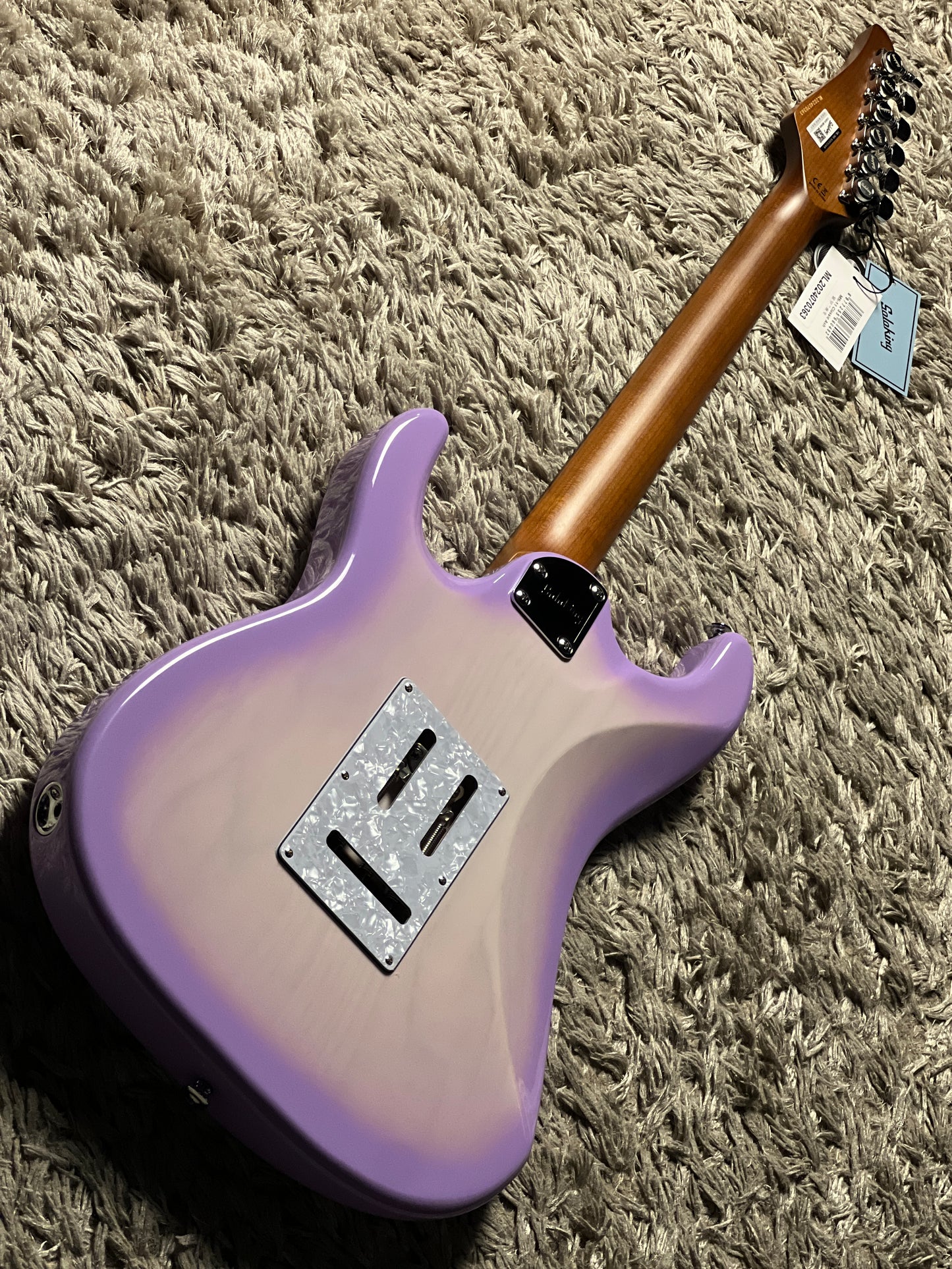 Soloking MS-11 Classic Ash in Lavender Purple Burst Nafiri Special Run