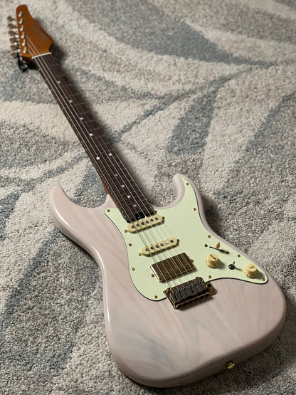 Soloking MS-1 Classic Ash with Rosewood FB in White Blonde Limited Edition