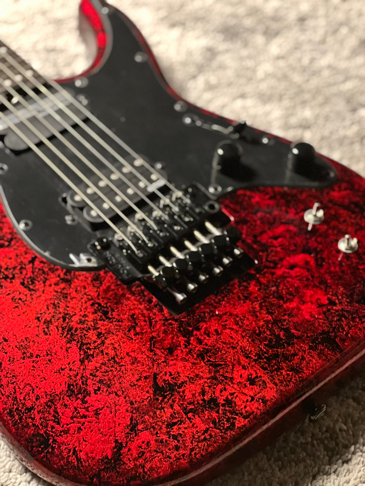 Schecter Sun Valley Super Shredder FR-S in Red Reign IM25042838