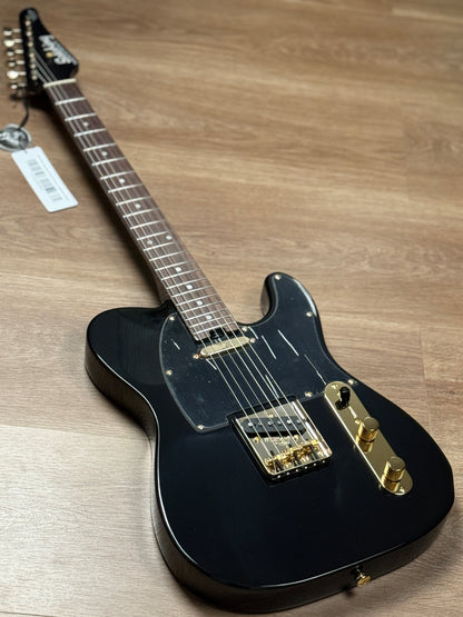 Soloking MT-1G MKII With Rosewood FB in Black Beauty With Gold Hardware 2025 Edition