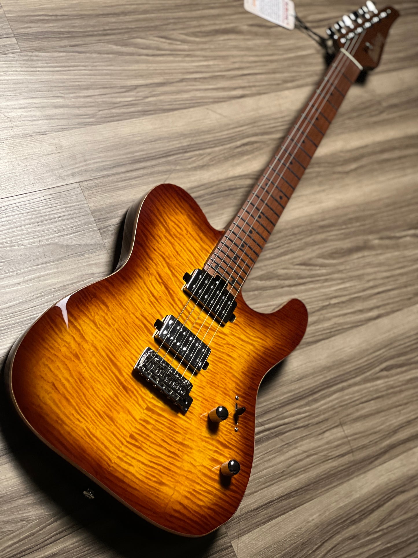 Soloking MT-1 Custom 24 HH MKII Telecaster in Bengal Burst