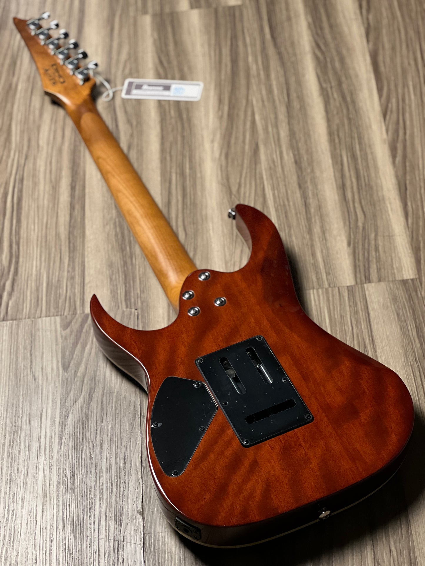 Ibanez GRG220PA1-BKB in Brown Black Burst