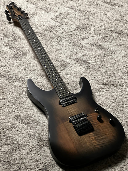 Schecter C-1 Standard Plus in Ember Burst