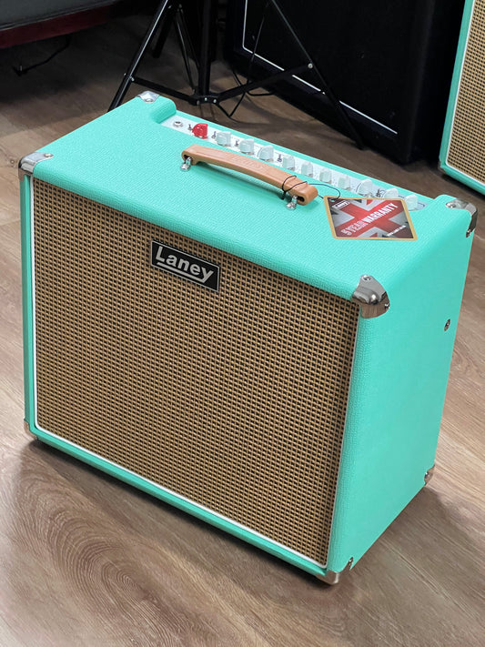 Laney LF 60-112 60-watt 1 x 12-inch Solid-state Combo Amplifier in Seafoam Green