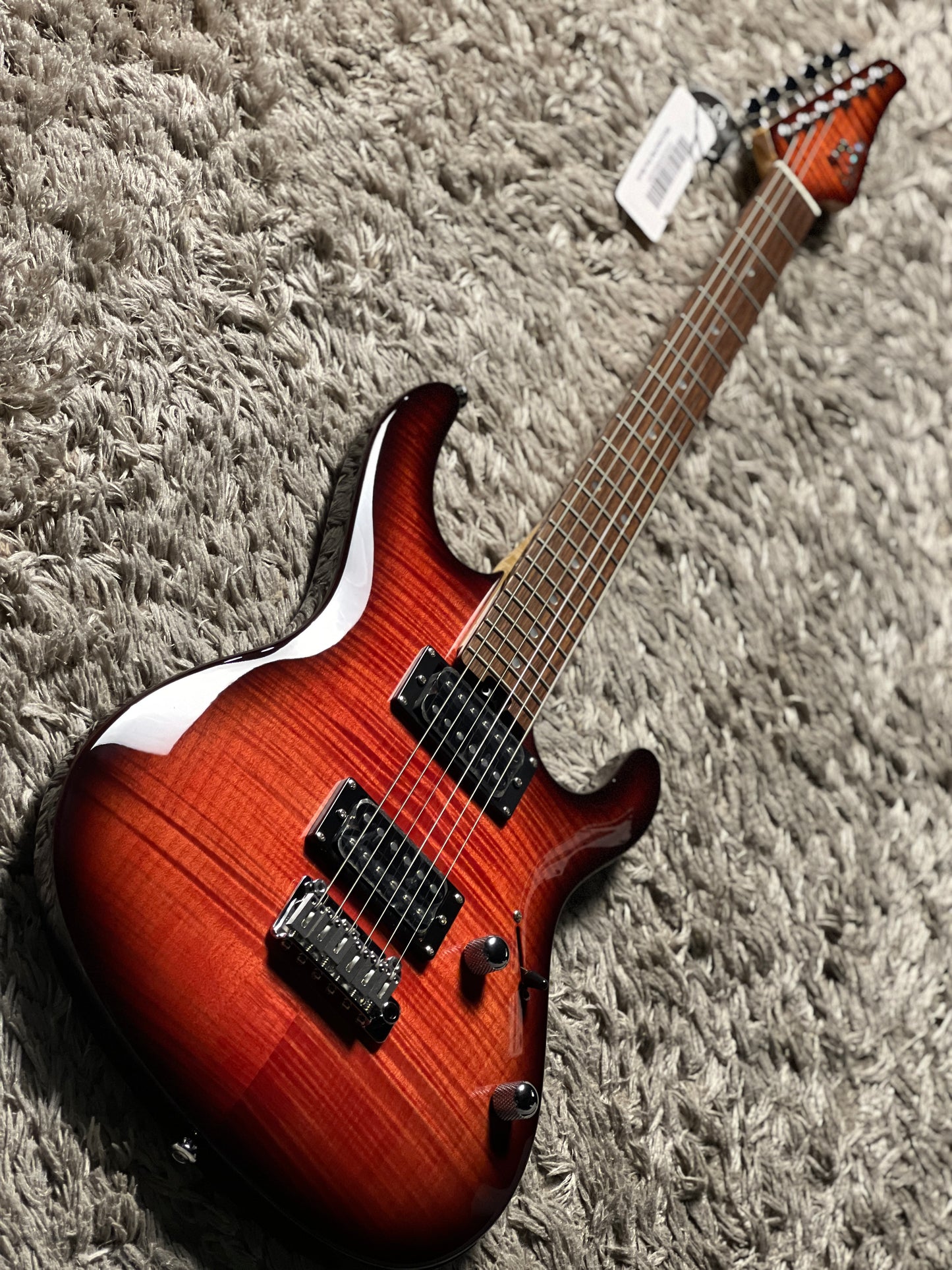 Soloking SM-22 HH FM Shredmaster with Rosewood FB in Fire Burst