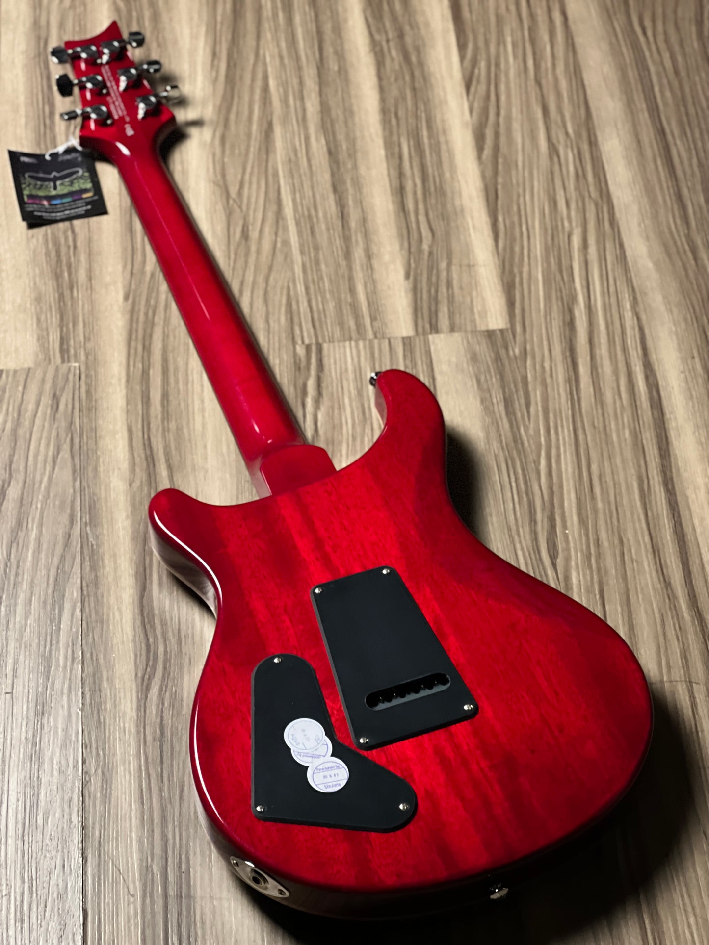 PRS SE Studio in Charcoal Cherry Burst