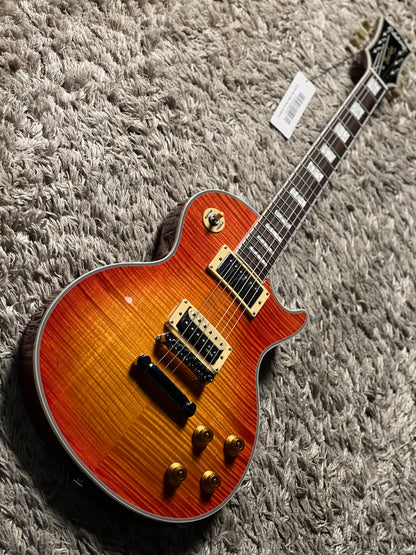 Soloking SLS50FM Deluxe with 5A Flame Top in Cherry Sunburst