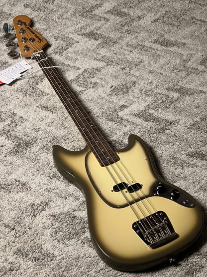 Squier FSR Classic Vibe 60s Mustang Bass with Laurel FB in Antigua Burst
