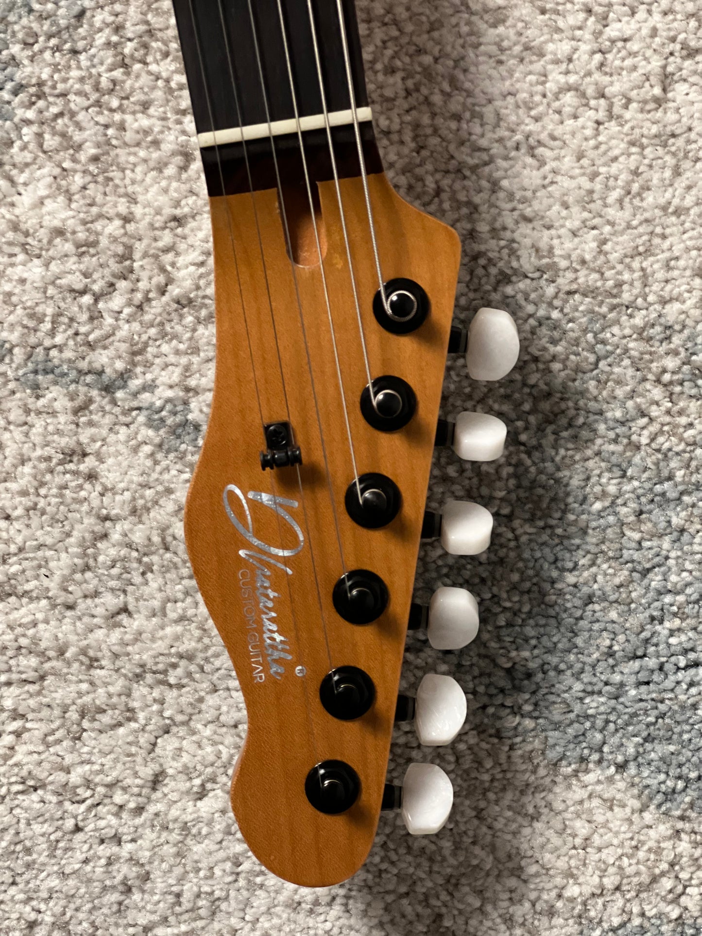 Dhatarattha Custom DTL in Barn Find Blue with Rosewood FB