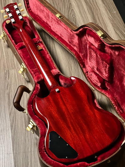 Gibson Original Collection SG Standard `61 Stop Bar สี Vintage Cherry