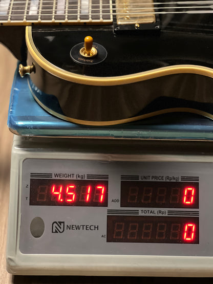 Gibson 1957 Les Paul Custom Reissue VOS - Ebony 2-Pickup 74639