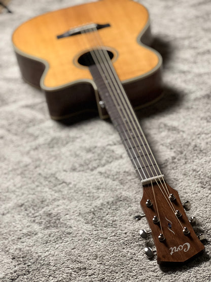Cort Essence ES-OC4-NSG Acoustic Guitar, Natural Semi Gloss
