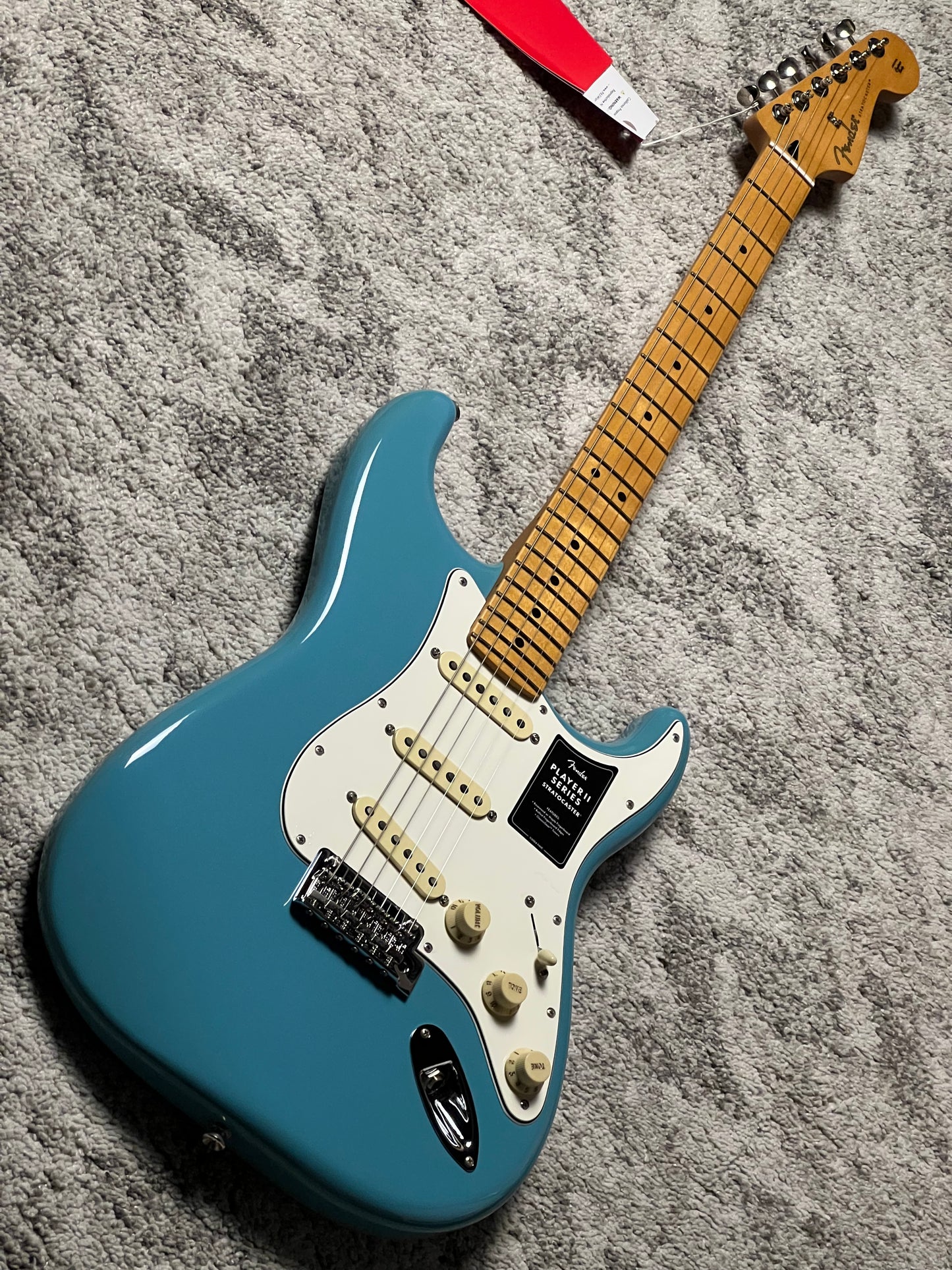 Fender Player II Stratocaster with Maple FB in Aquatone Blue