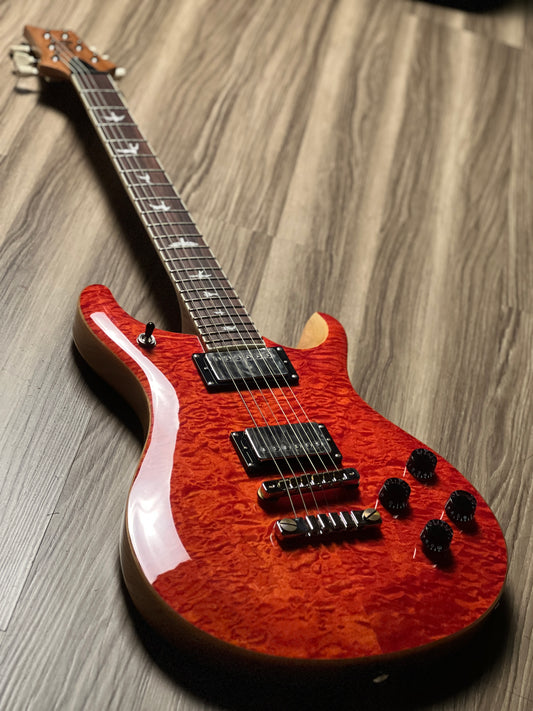 PRS SE 594 Quilt Limited Edition Doublecut in Blood Orange