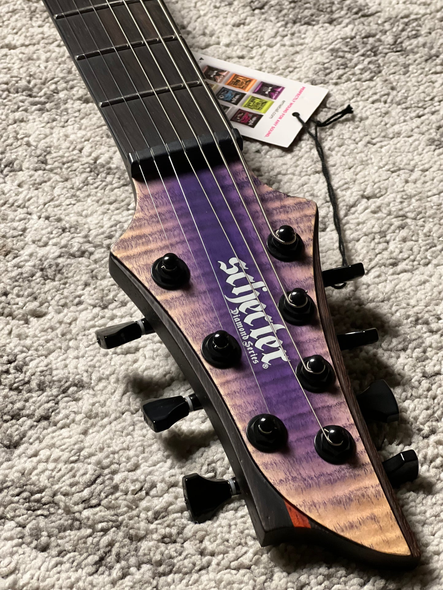 Schecter John Browne Tao-7 in Ozone Burst W26010932