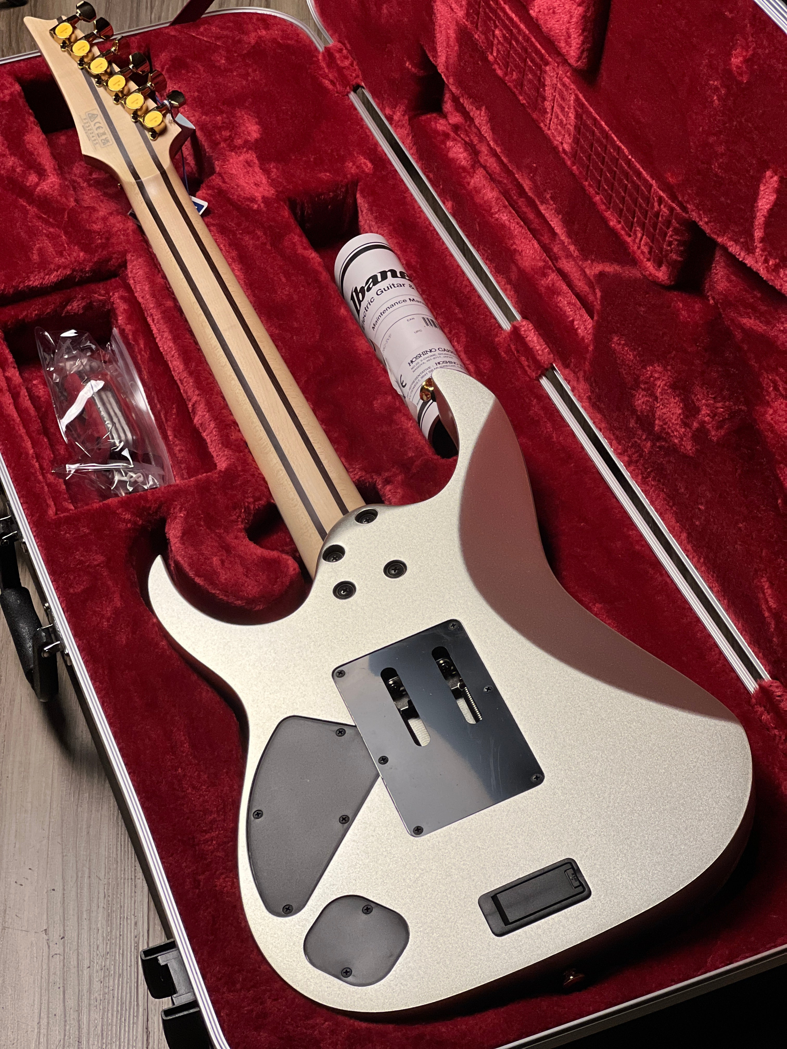 Ibanez Prestige RG5170G - Silver Flat F2322495 – nafiriguitar.com