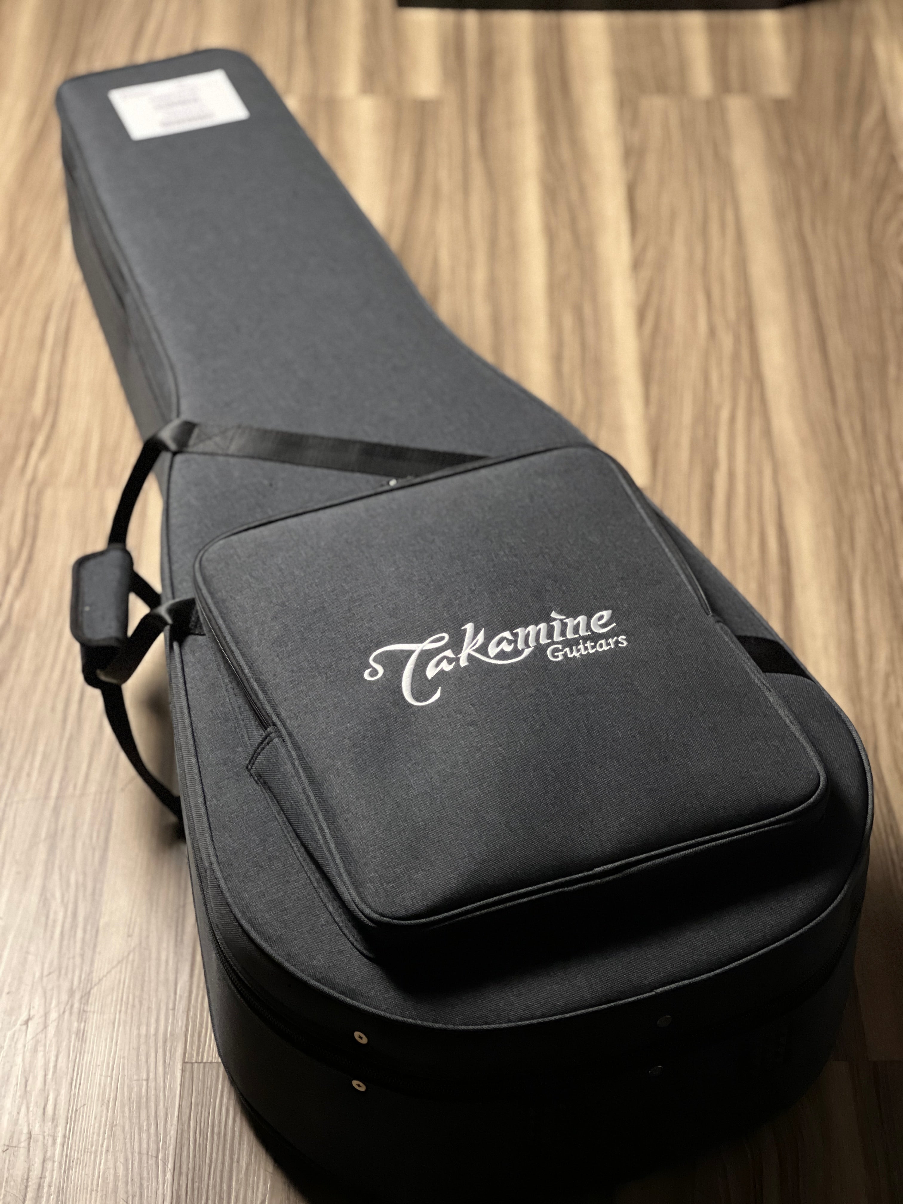 Takamine EF341SC in Gloss Black with Case Made in Japan 62070118