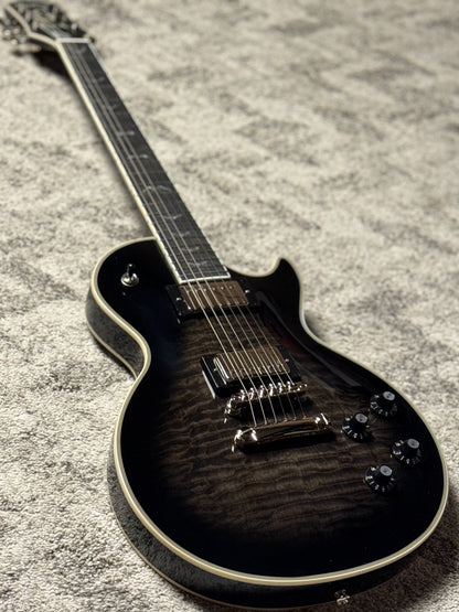 Epiphone Les Paul Custom Bats in Flight in Transparent Ebony Burst Limited Edition