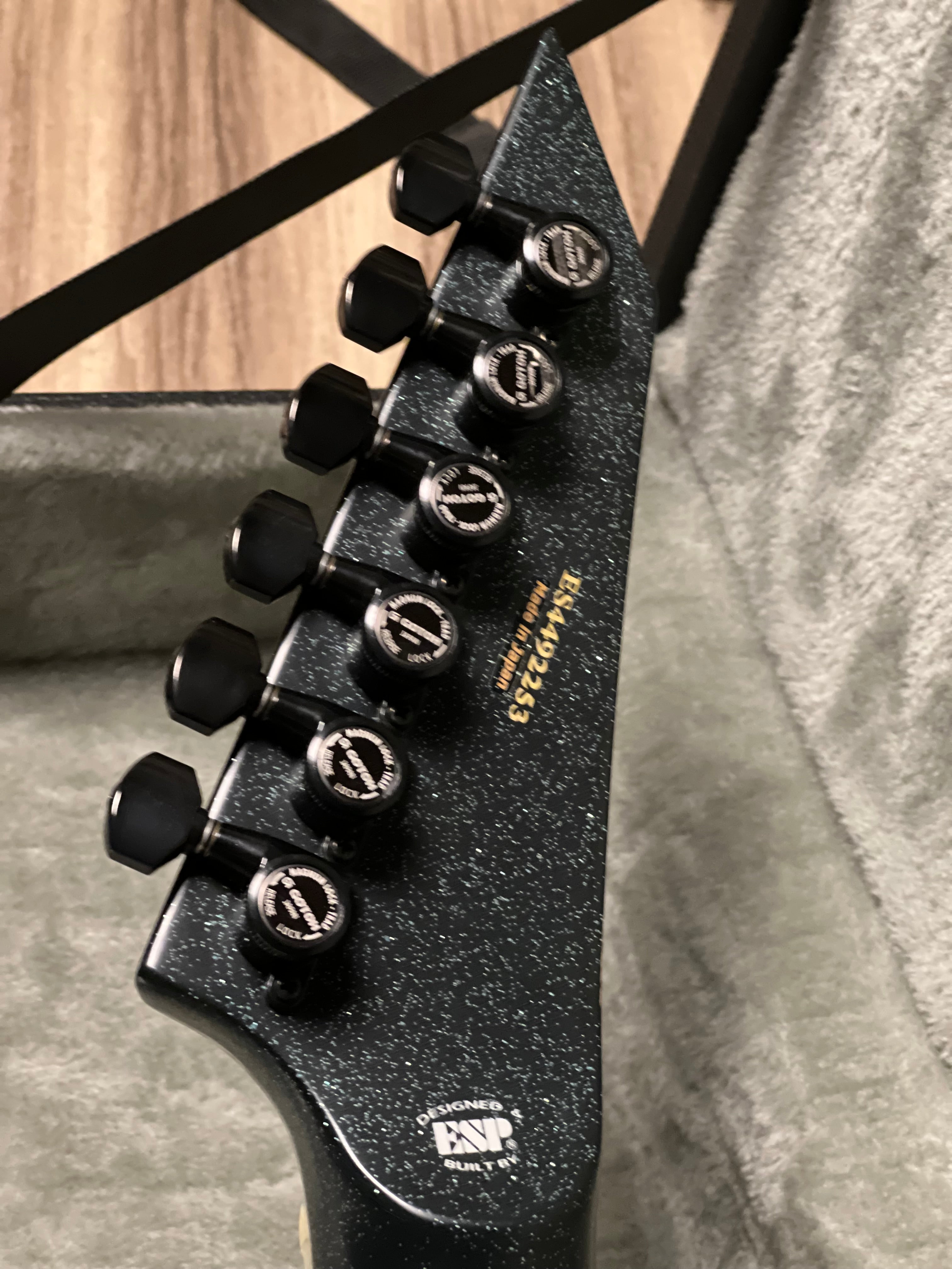 ESP E-II HORIZON NT HS in Granite Sparkle ES4492253 – nafiriguitar.com