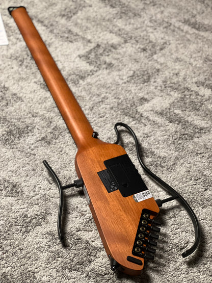 Donner HUSH-I Silent Guitar In Mahogany w/Bag