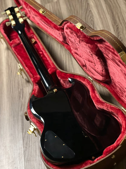 Gibson SG Standard '61 Maestro Vibrola T-Type in Ebony w/Case 232450252