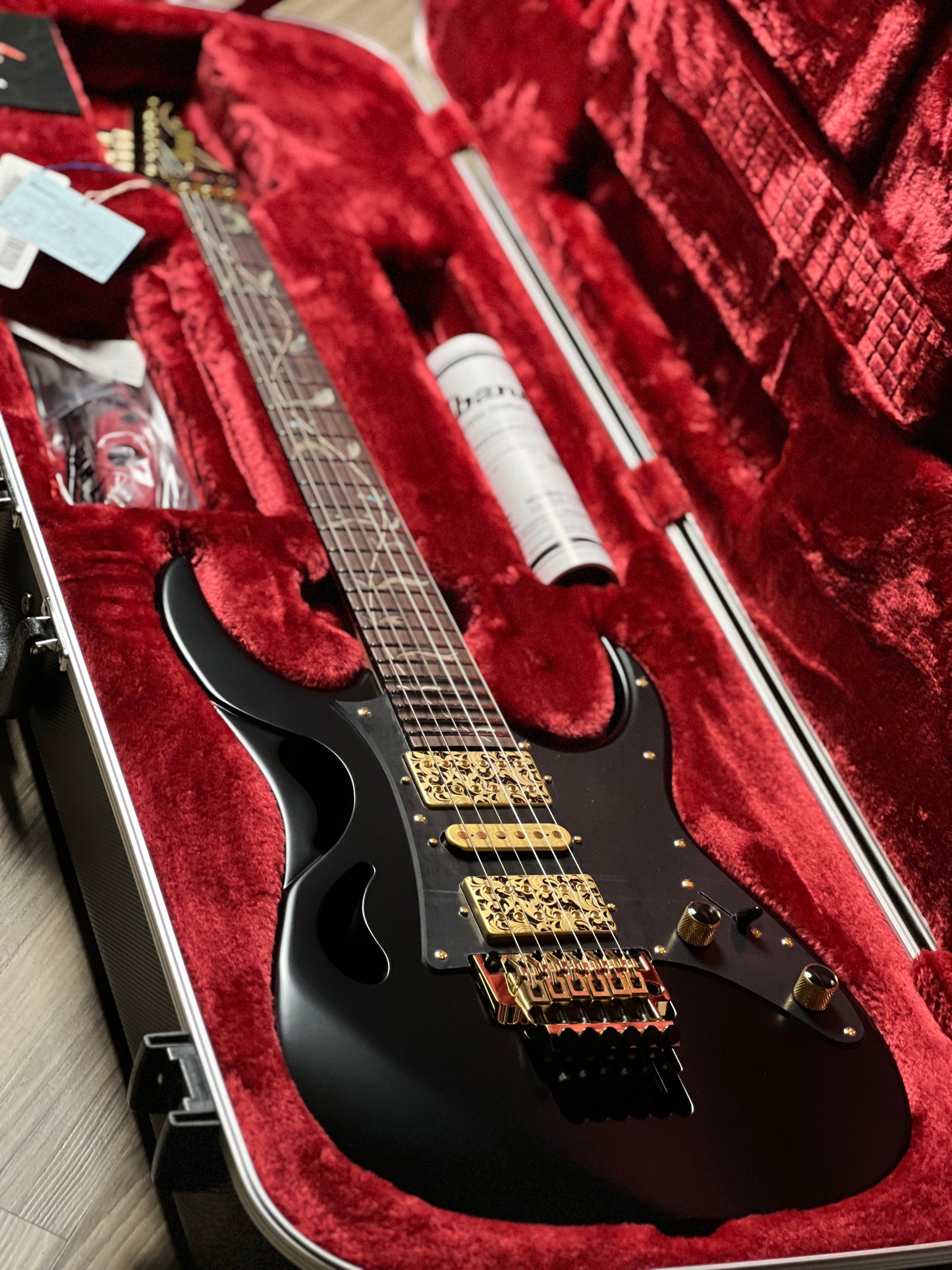 Ibanez Steve Vai Signature PIA3761 in Onyx Black F2422117