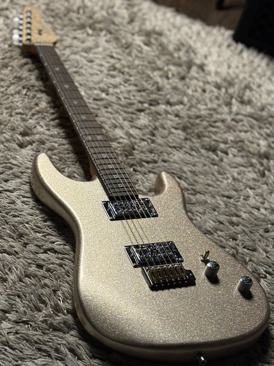 Dhatarattha Basic DST HH in Gold Sparkle with Rosewood FB