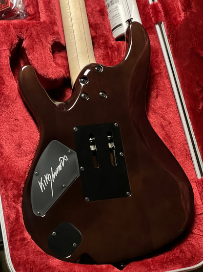 Ibanez KIKO100 Kiko Loureiro Signature in Transparent Ruby Red F2600386
