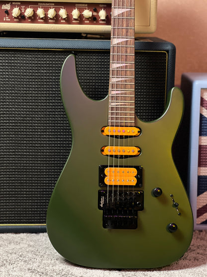 Jackson X Series Dinky DK3XR HSS with Laurel FB in Matte Army Drab