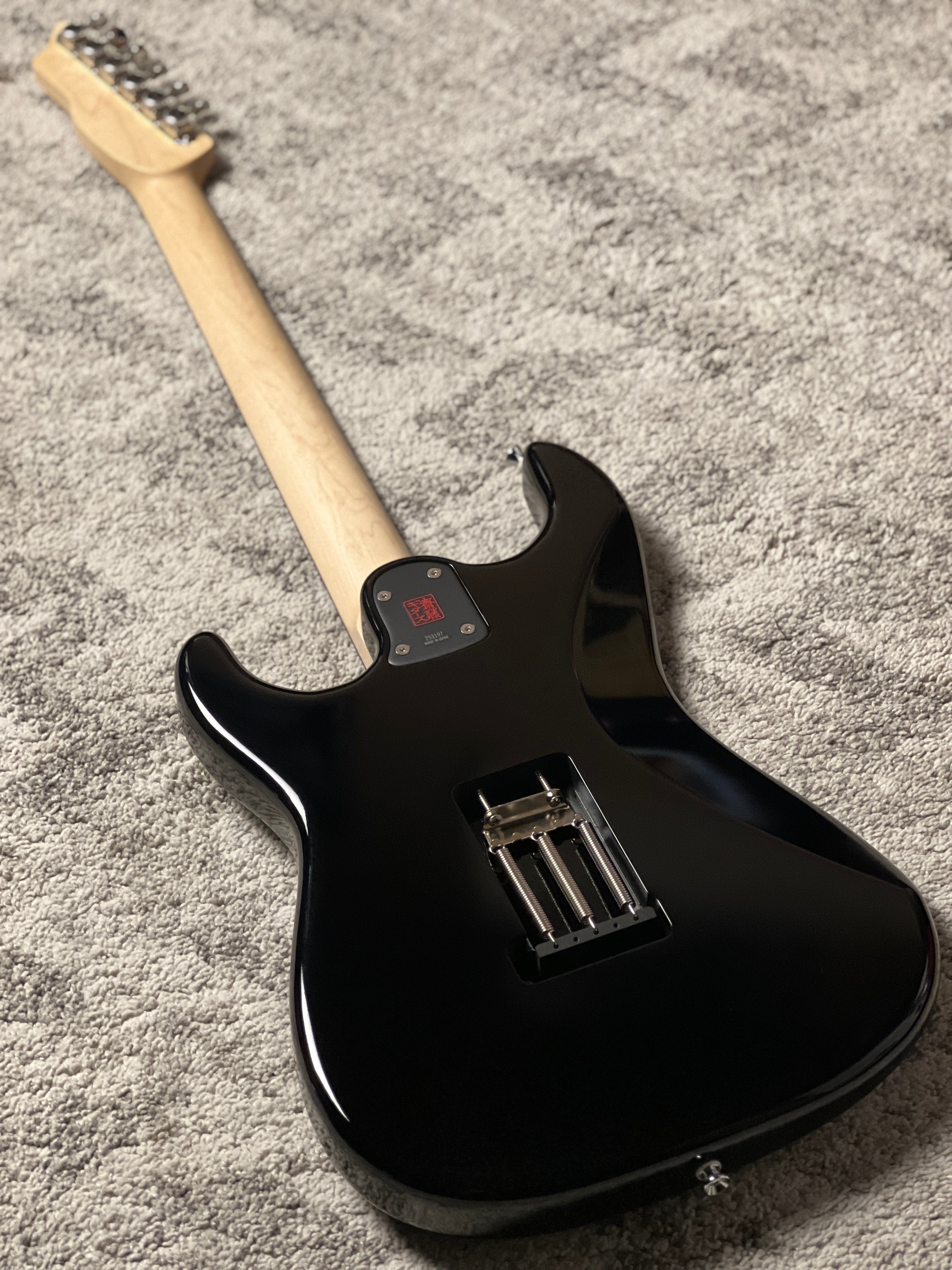 Saito S-622CS SSH Heritage with Rosewood in Black with Mint Green