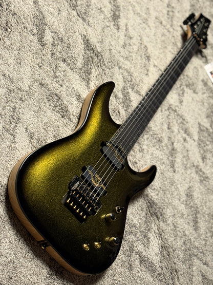 Schecter C-1 FR-S 50th Anniversary in Gold Burst W26010947