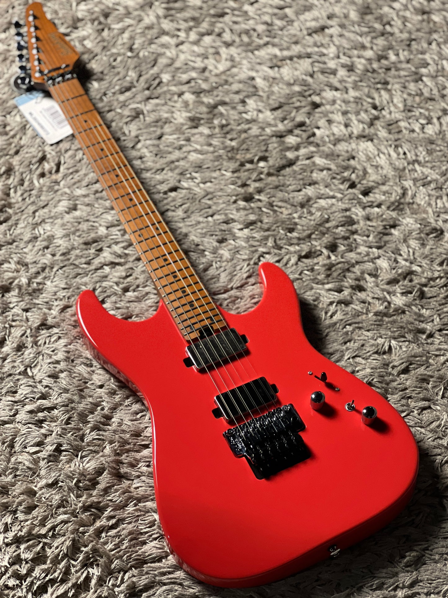 Soloking MS-1 Custom 24 HH FR Flat Top in Torino Red Nafiri Special Run