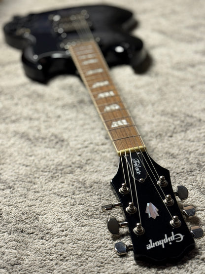Epiphone SG Tribute Plus in Transparent Ebony