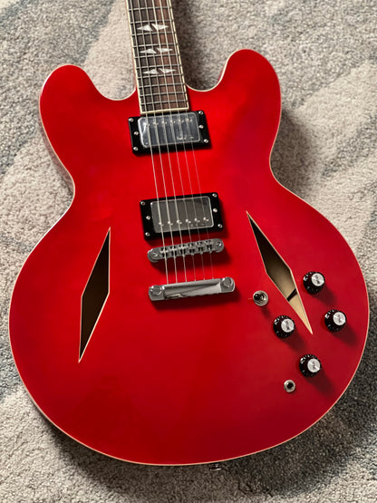 Soloking SDG-335 Dave Grohl Style Tribute in Cherry Red