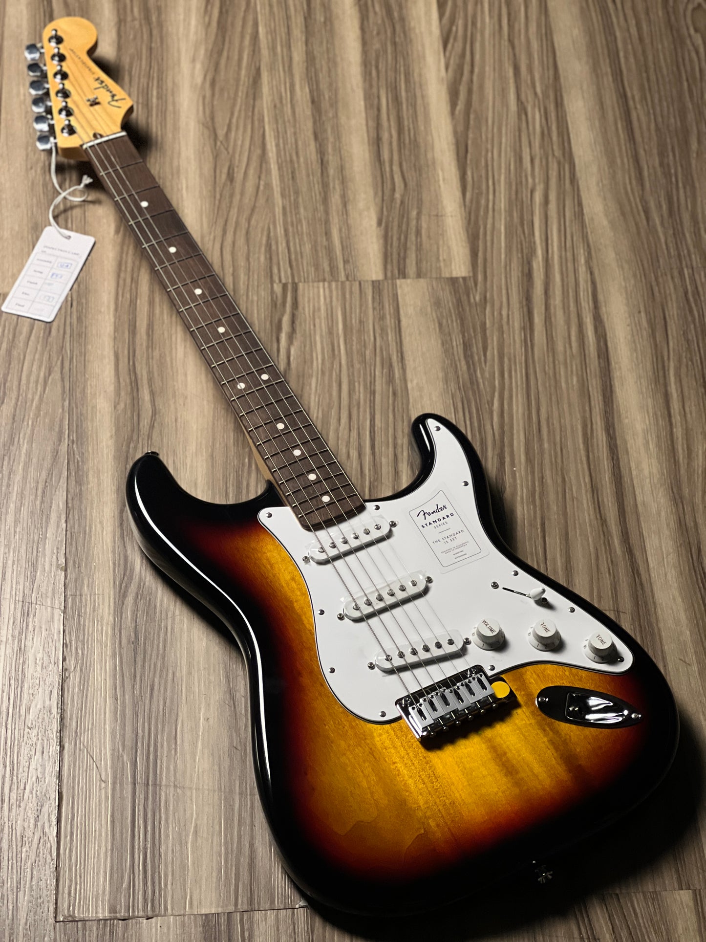 Fender Standard Stratocaster with Laurel FB in 3-Tone Sunburst