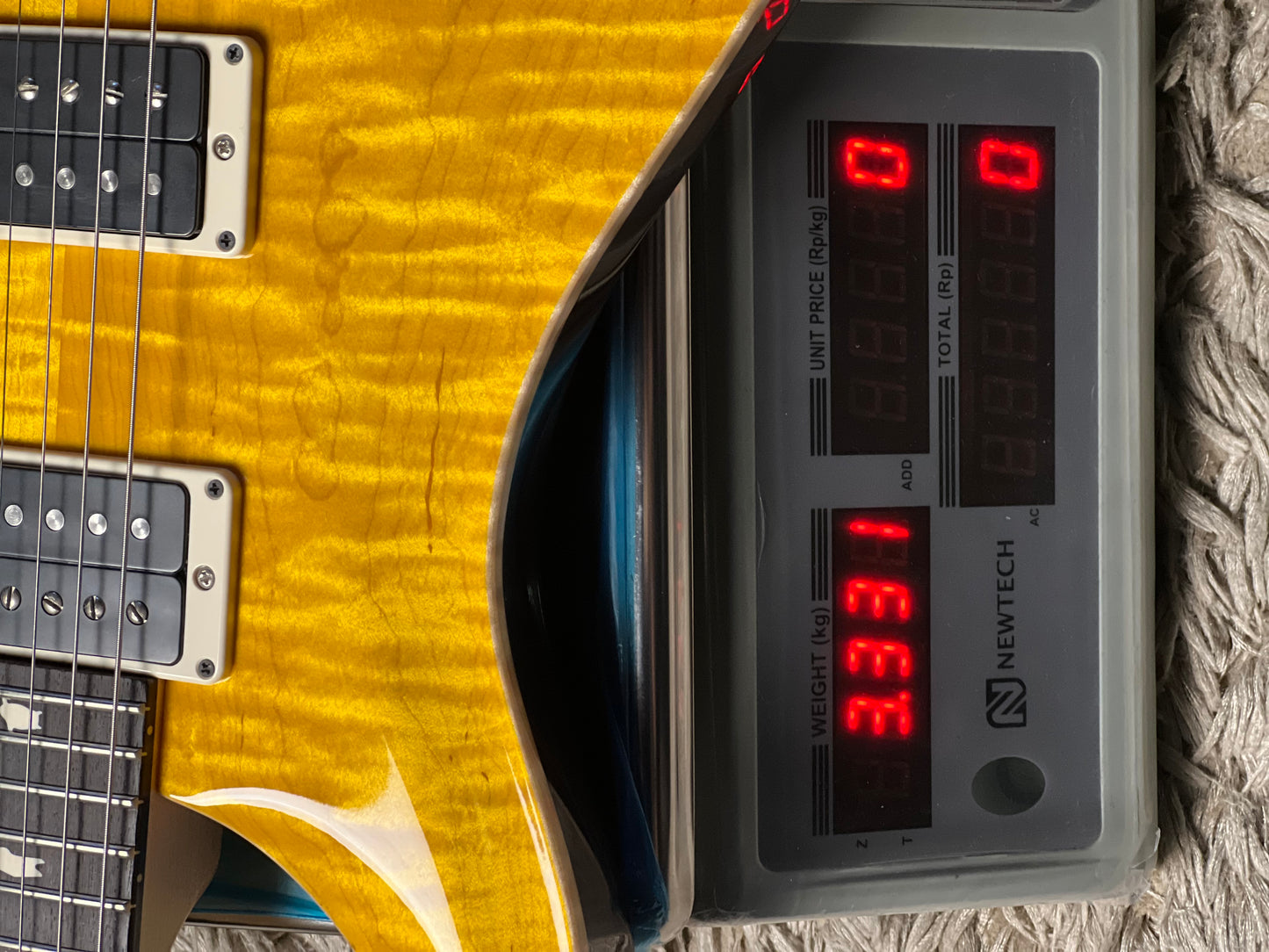 PRS CE 24 Custom Color Santana Yellow 0427520