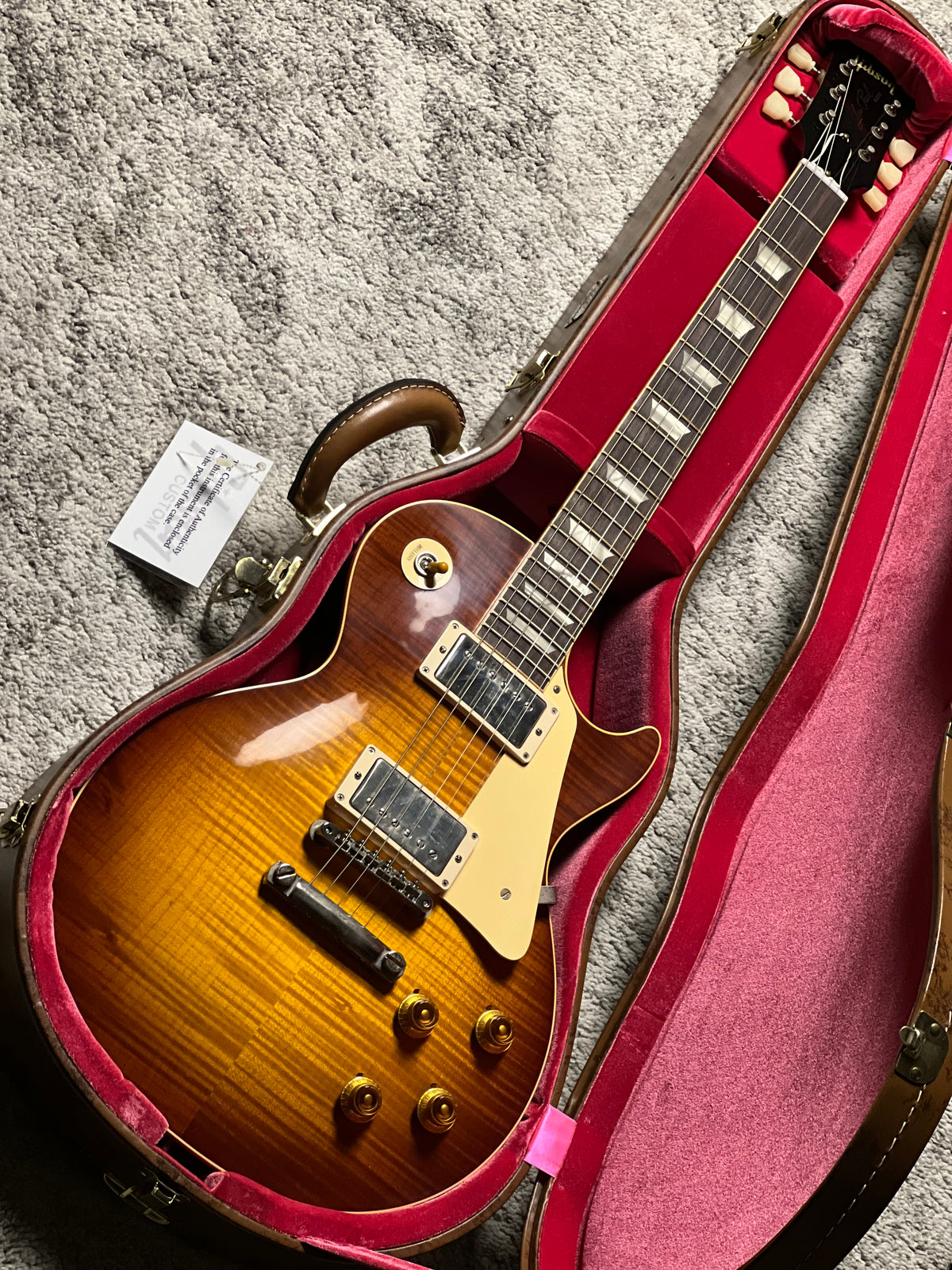 Gibson 1959 Les Paul Standard Reissue In Iced Tea Burst w/Case 941912