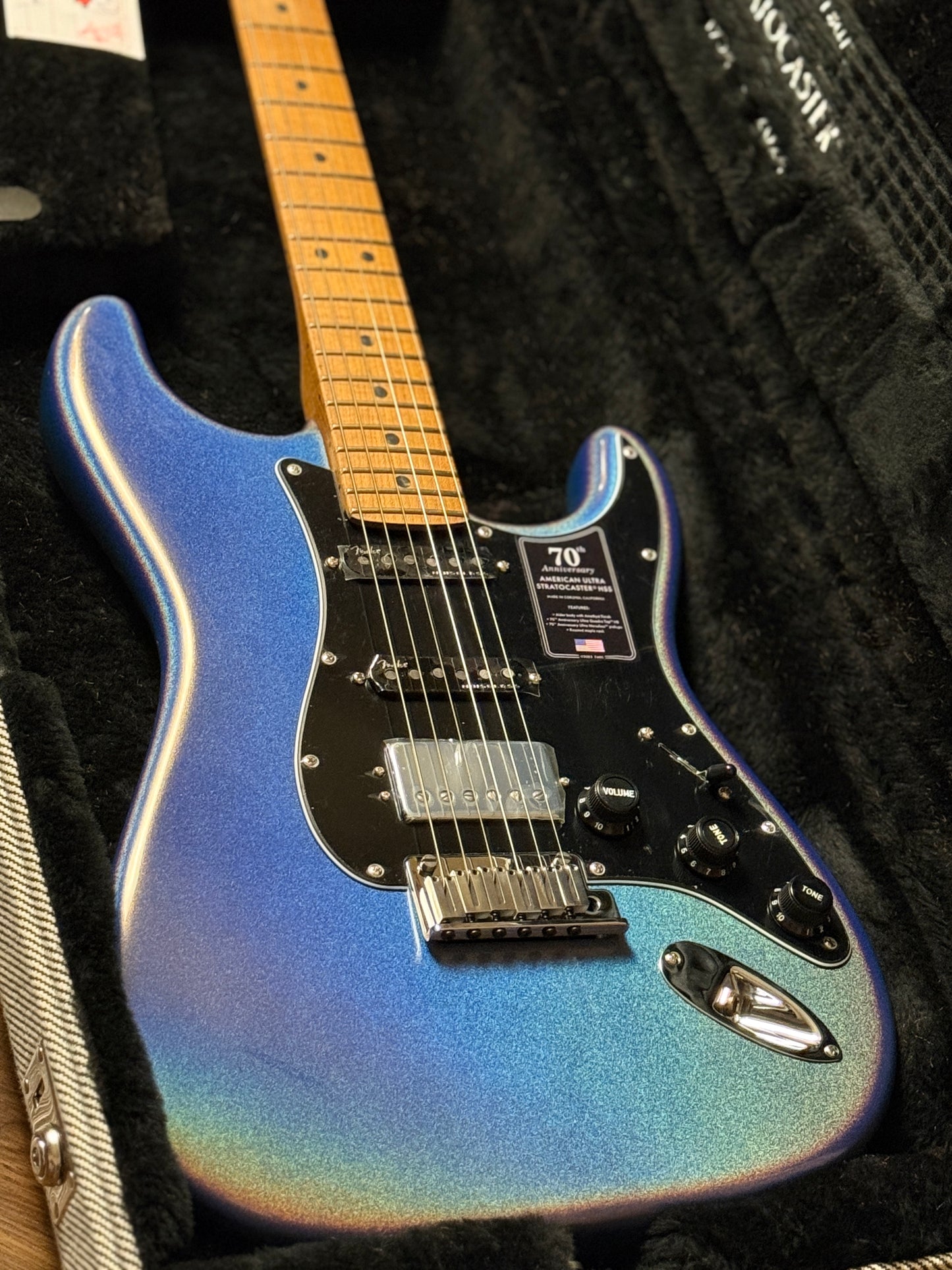 Fender 70th Anniversary Ultra Stratocaster with Maple FB in Amethyst US240979