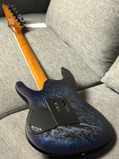 Ibanez S770-CZM in Cosmic Blue Frozen Matte 250302641 (USED)