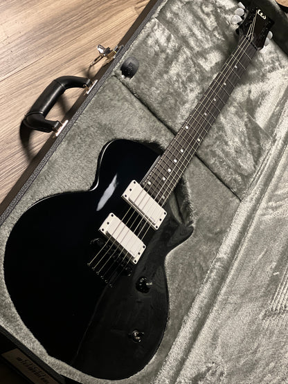 ESP LTD Ted Aguilar Signature TED-EC In Black with Hardshell Case W24022914