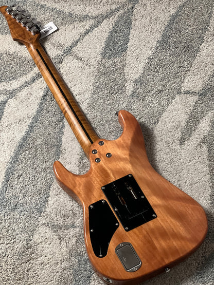 Soloking MS-1 Custom 24 HH MOD Flat Top FMN in Natural Gloss with Fishman Fluence Pickups