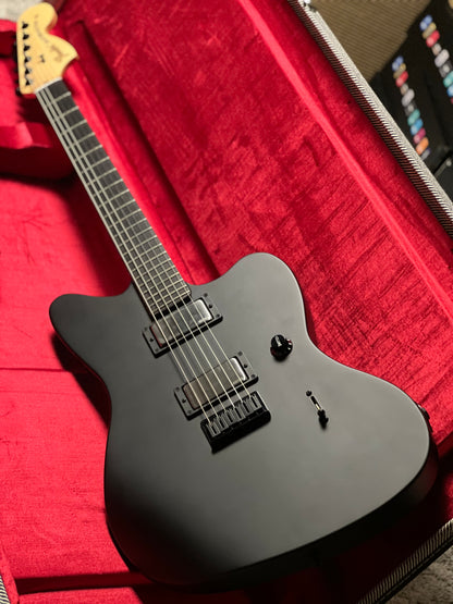 Fender Jim Root Jazzmaster - Flat Black with Ebony Fingerboard US23024212