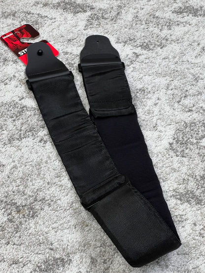 D Addario Bass Guitar Strap w/ Internal Pad in Black 74T000