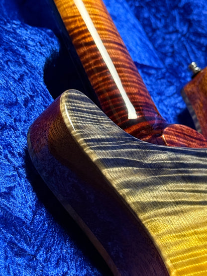 SLX Imperial 24 HH with 5A Solid Flame Top and Back in Galaxy Fade