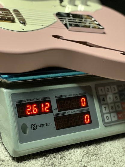 Fender MIJ Limited Kusumi Color Telecaster Thinline with RW FB In Kusumi Pink JD24017133