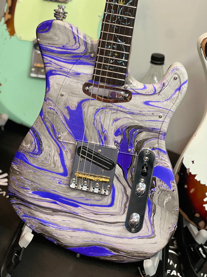 Dhatarattha Custom DTL Artist Hand Paint "Marble Swirl”